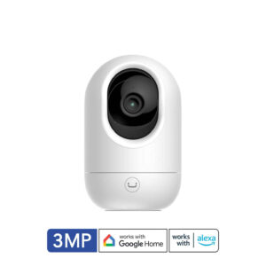 Camera, Surveillance, Smart, WiFi, Indoor, 360°, 3MP, CAM6+, Unno Tekno