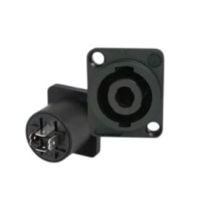 Connector End, Speakon Female, Panel Mount, 4 pin - Image 1