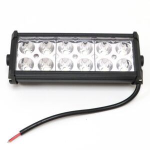 Light Bar, Black, 12 LED, 36w