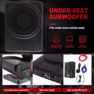 Speaker, Subwoofer, Car, Active, Slim, 8” - Image 3