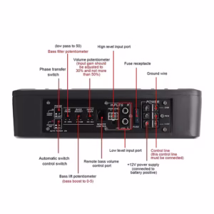 Speaker, Subwoofer, Car, Active, Slim, 8” - Image 4