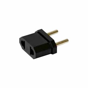 Adapter, Power, Flat Pin to round Pin 2