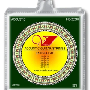 Strings, Guitar, Acoustic, Light, 6pc, Vivaldi