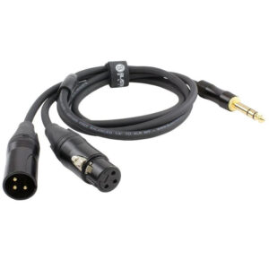 Cable, Audio, Interconnect, Balanced 1/4" to XLR M/F, 6ft, BlastKing Elite