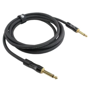 Cable, Audio, Interconnect, Speaker, 1/4" mono to 1/4", 14GA, 10ft, Blastking Elite - Image 1