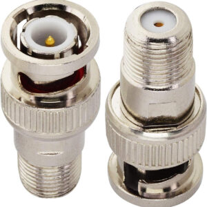 Connector , Adapter , F Female to BNC Male, " Miyako" - Image 1