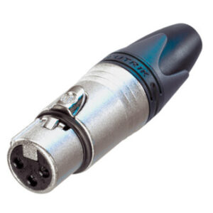 Connector End, XLR, Female, 3 Pole