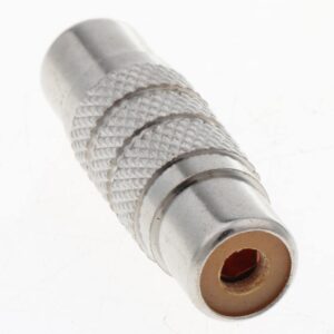Coupler, RCA Female to RCA Female , Metal, "Miyako"
