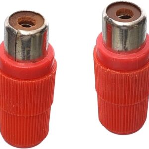 Connector End, RCA, Female, Red, Miyako - Image 3