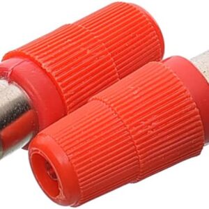 Connector End, RCA, Female, Red, Miyako - Image 1