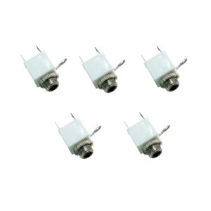 Connector End, 3.5mm Stereo, Female, Plastic, Chassis - Image 1