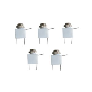 Connector End, 3.5mm Stereo, Female, Plastic, Chassis - Image 3