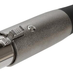 Connector End, XLR, Female, Nickel - Image 1