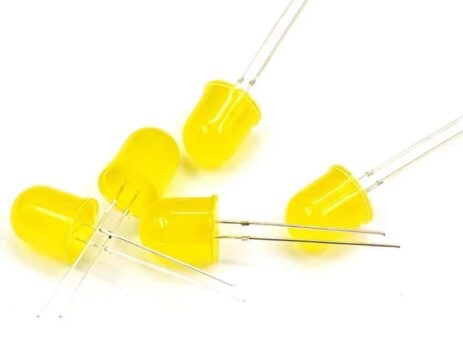 LED Bulb, 10mm, Yellow