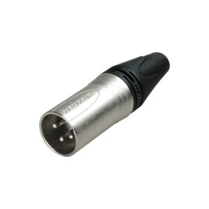 Connector End, XLR, 3 pin, male, Neutrik