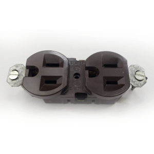 Outlet, Flush Mount, Double Socket, 15A 125V, Backstab Terminals, Slater - Image 9