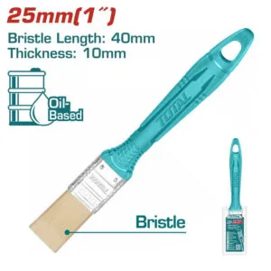 Paint Brush, Plastic, 1", Total
