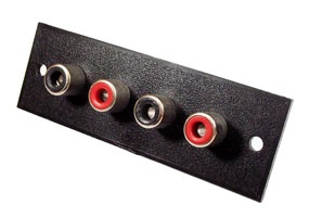 Terminal, Speaker, 4 RCA Jack