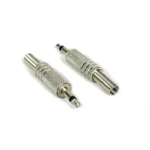 Connector, End, 3.5mm Mono Male Plug - Image 1