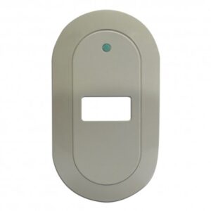 Wall Plate Single, Ivory