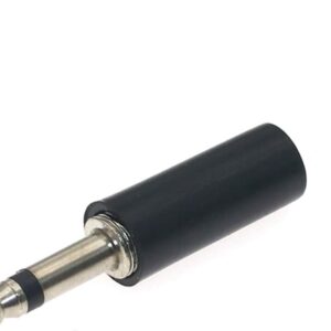 Connector, End, 3.5mm Mono Male Plug - Image 1