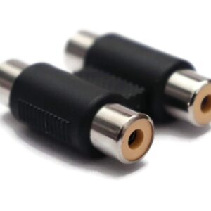 Adapter, Coupler, RCA, 2 female to 2 female