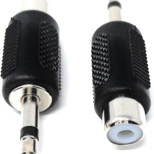 Connector, Adapter, RCA Female Jack to 3.5mm mono male plug - Image 3