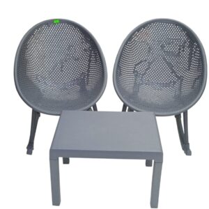 Furniture, Chair, Table, Rocking, Plastic, Outdoor/Indoor