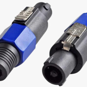 Connector, End, Speakon, Male Plug, 4 Pole