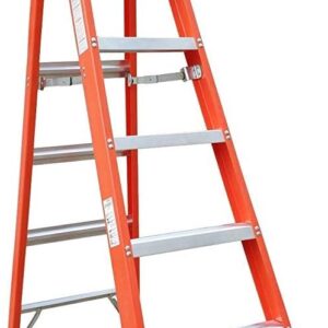 Ladder, Aluminum, Lightweight, 5 Step, Folding
