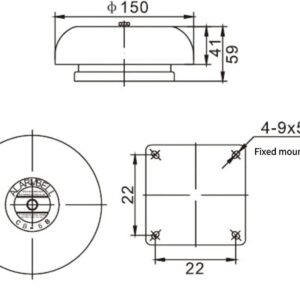 Alarm, Bell, School, 110v, 6'' - Image 3