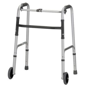 Walker, Aluminum, Adjustable, w/Wheel
