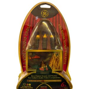 RCA Composite Video/ audio Cable (Male/Male) - General Electric 6FT