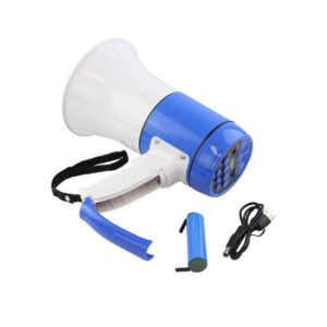 MEGAPHONE, RECHARGEABLE, HANDHELD, PORTABLE,BK - Image 3