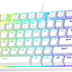 Keyboard, Gaming, LED, White, Kumara, Redragon - Image 1