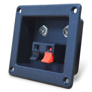 Terminal, Speaker, Square, 2, Output