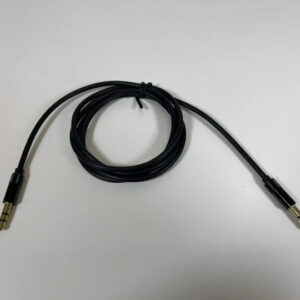Cable, Audio, 3.5mm to 3.5mm, 1 meter, Netcom - Image 1