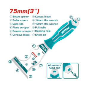 Trowel, Putty, Multi function, 3", Total - Image 5