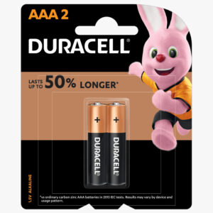 Battery, “Duracell” Coppertop, AA (2Pack)
