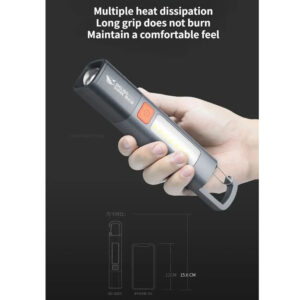 Flashlight, Rechargeable, Ultra Bright, Waterproof Smiling Shark - Image 4