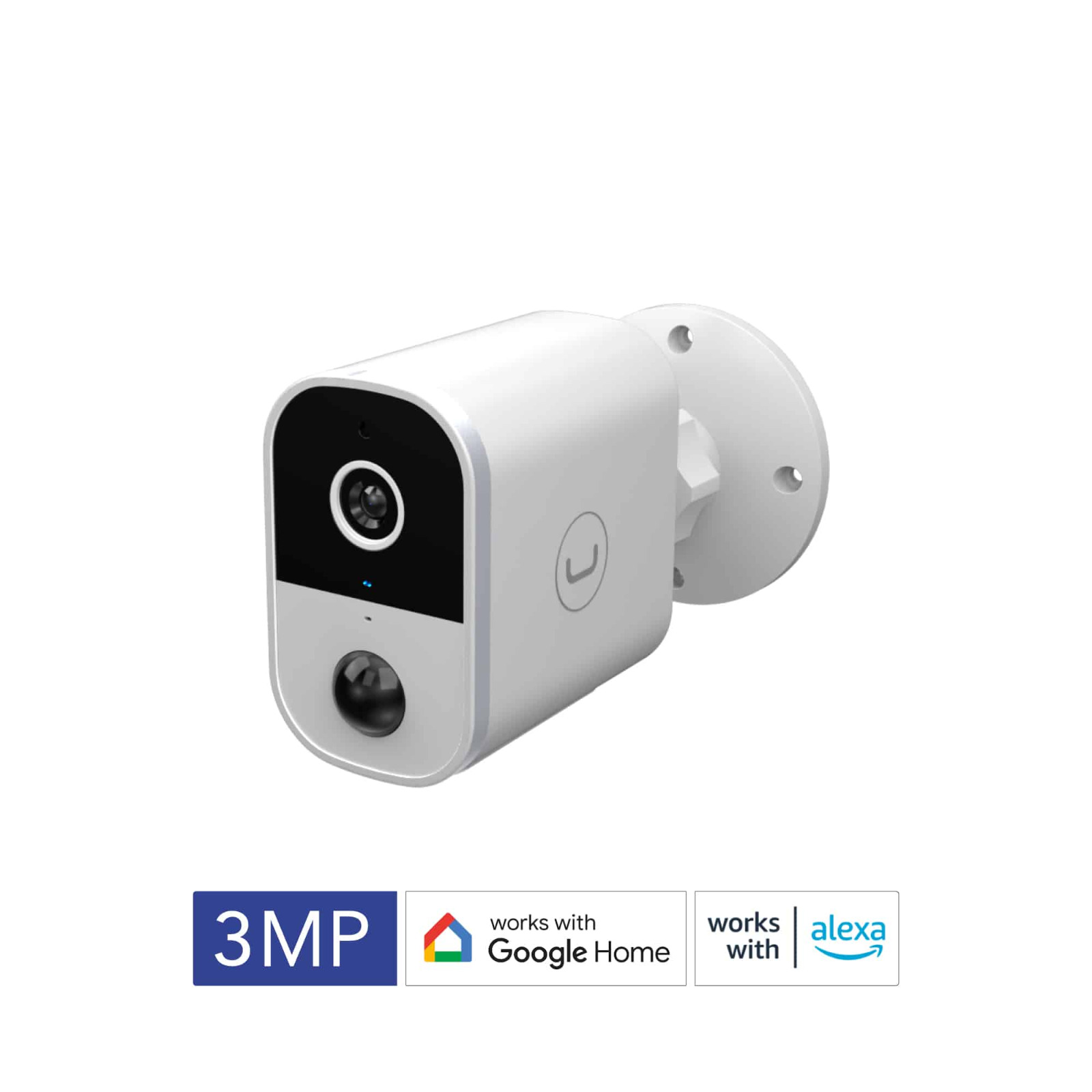 Camera, Surveillance, Smart, WiFi, Outdoor, Rechargeable, 109°, 3MP ...