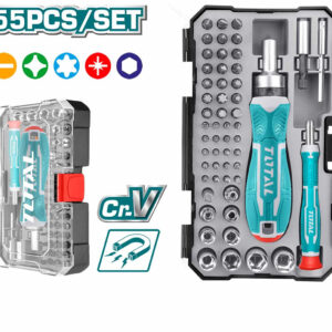 Screwdriver Set, Precision, 55pc, Total