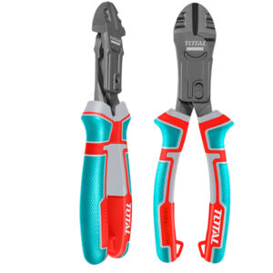 Pliers, Cutting, Diagonal, Compound Action, 8", Cr.V, Total - Image 2