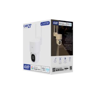 Camera, Surveillance, Smart, WiFi, Outdoor, 360°, 4MP, CAM21+, Unno Tekno - Image 5