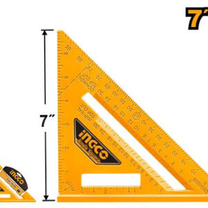 Square, Angle, 7”, Plastic, Ingco - Image 2