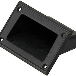 Handle, for Speaker Box, Recessed, Black, Plastic