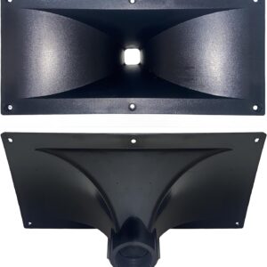 Horn, Speaker, Tweeter, 5" x 15", w/Metal Socket - Image 3