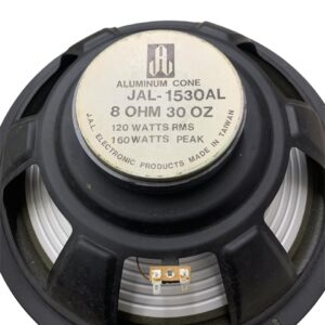Speaker, Woofer, 15″, 8Ω, 120W RMS, JAL
