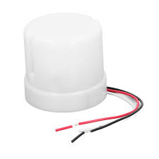 Photocell Light Switch, Outdoor, Auto On/Off, Dusk-to-Dawn Sensor