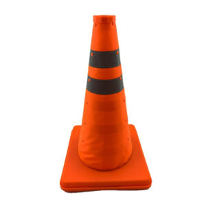 Warning Sign, Folding Traffic Cone, 24 cm